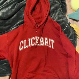 Size medium David Dobrik clickbait hoodie